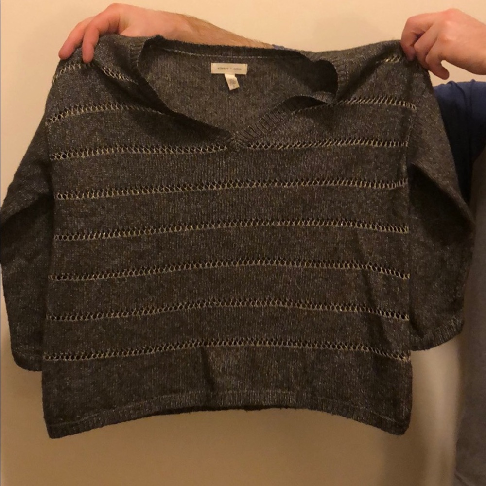 Small brown box cut Urban Outfitters sweater